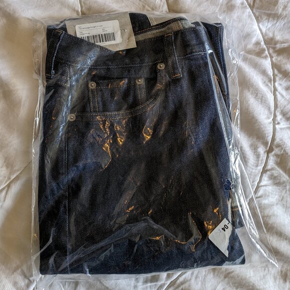 Everlane The Selvedge Straight Fit Jean Indigo Rinse size 28x32 NWT - Picture 4 of 5